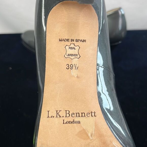 L.K. Bennett Pewter Pumps - Picture 8 of 10